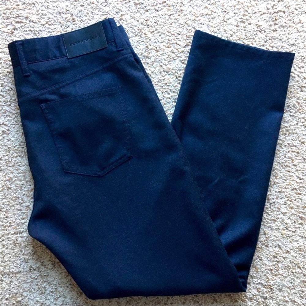 Peter Millar Mountainside Wool 5 Pocket Pant